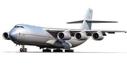 Massive Cargo Plane Transporting Goods Globally - AI Generated