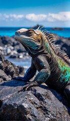 island land iguana