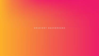Obraz premium abstract vector orange and pink gradient background