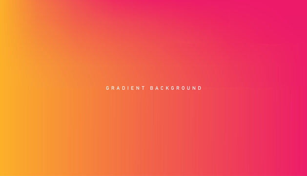 abstract vector orange and pink gradient background