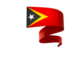 East Timor Timor-Leste flag element design national independence day banner ribbon png
