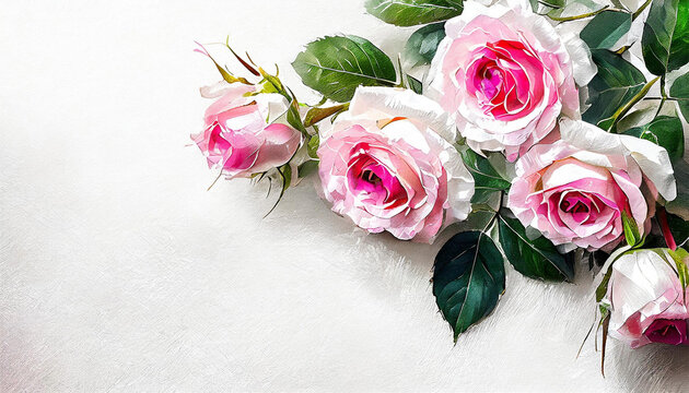 ５本の薔薇の花束,アスペクト比16:9