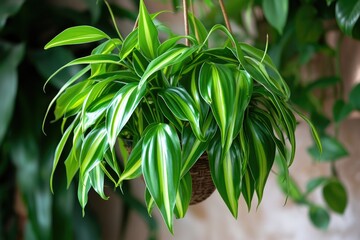 Hanging Chlorophytum comosum