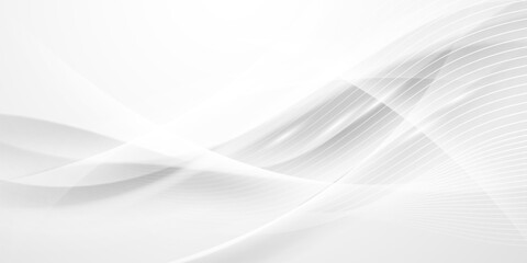 modern white abstract technology background vector illustration