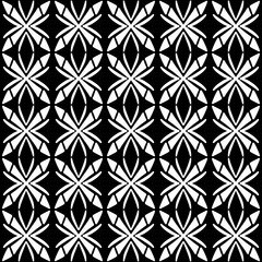 seamless pattern of black and white geometric pattern. abstract background.