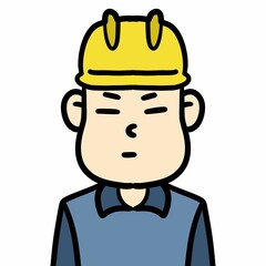 art illustration of cartoon man