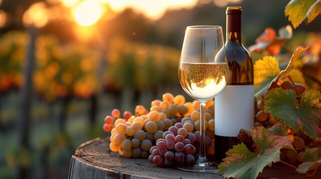 vinho ta&ccedil;a uva fundo desfocado barril