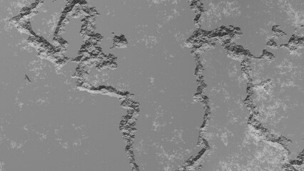 Large cracked concrete cement wall on the surface, great for texture background, presentation, and wallpaper.