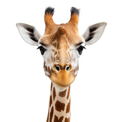giraffe isolated on white