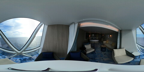 360 photos of the new royal carabien icon of the seas for vr or anything 