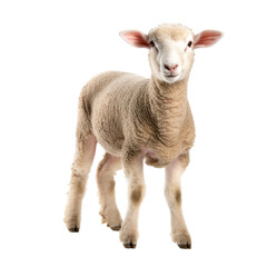Fototapeta premium sheep isolated on white