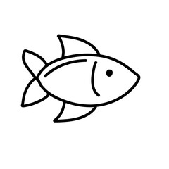 fish line icons