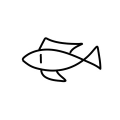 fish line icons