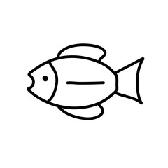 fish line icons