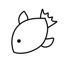 fish line icons