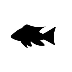 Fish silhouette