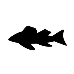 Fish silhouette