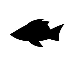 Fish silhouette