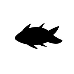 Fish silhouette