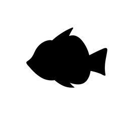 Fish silhouette