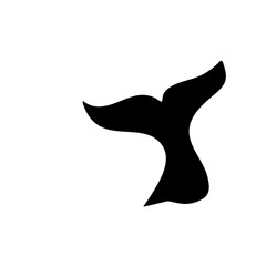 fish tale vector icon