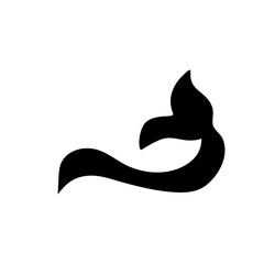 fish tale vector icon