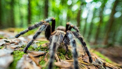 spider in the forest