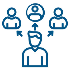 Stakeholder Icon Element For Design