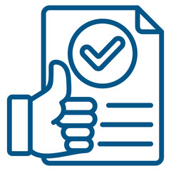 Approval Icon Element For Design