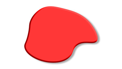 3D speech bubble icons, isolated on orange background. 3D Chat icon. social media chat message...