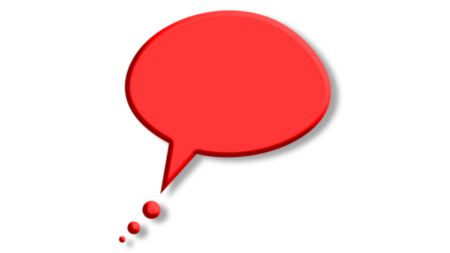 3D speech bubble icons, isolated on orange background. 3D Chat icon. social media chat message icon. Empty text bubbles in various shapes, comment, dialogue balloon vector set.