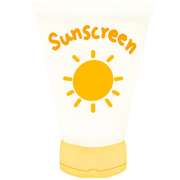 recommend clip art: Sunscreen summer clipart 