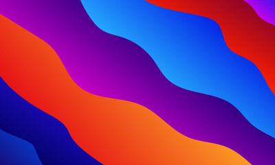 colorful gradient background with fluid wave pattern