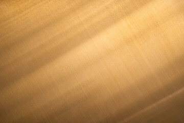 Wall interior background, studio and backdrops show products.with shadow from window color gold background for text insertion and presentation product