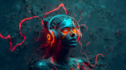 Electrified music awakening concept