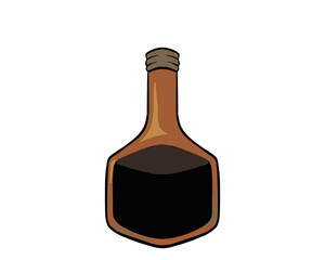 bottle of rum