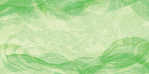 Fototapeta premium 新緑 和柄 模様 背景 