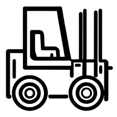 forklift truck icon