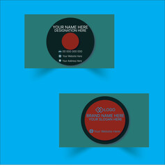  creative business card and name card horizontal simple clean template vector design