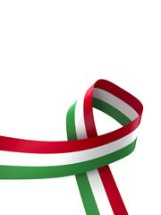 Hungary flag element design national independence day banner ribbon png
