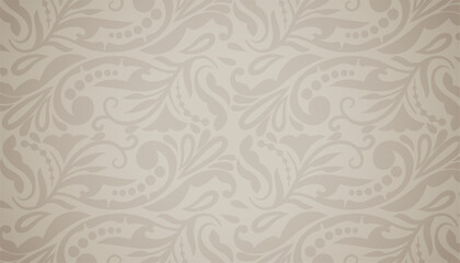 Obraz premium decorative classic floral texture background design