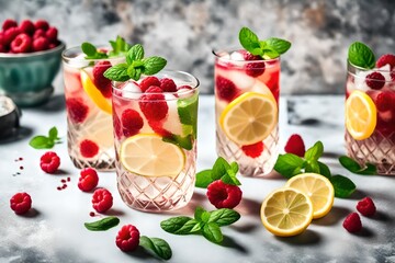 cocktail with fruits