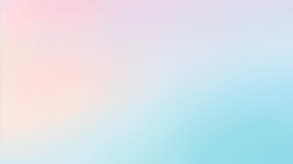 Sky blue azure teal pink coral peach beige white abstract background. Color gradient ombre blur. Light pale pastel soft shade. Rough grain noise. Matt brushed shimmer. Liquid water. Design. Minimal.