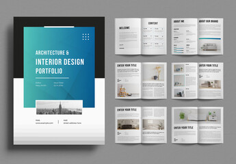 Architecture And Interior Design Magazine Layout