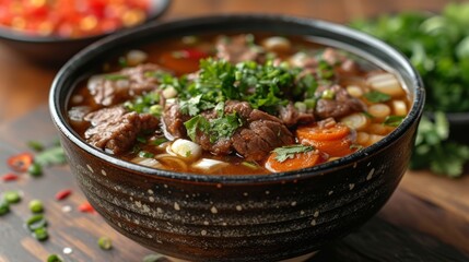 Vietnamese Beef Pho for Culinary Delights Generative AI