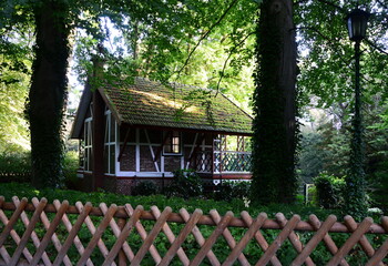 Swiss House at the Historical Castle Ritzebüttel in the Town Cuxhaven, Lower Saxony