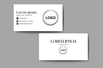 Business Card Template (Editable) EPS file