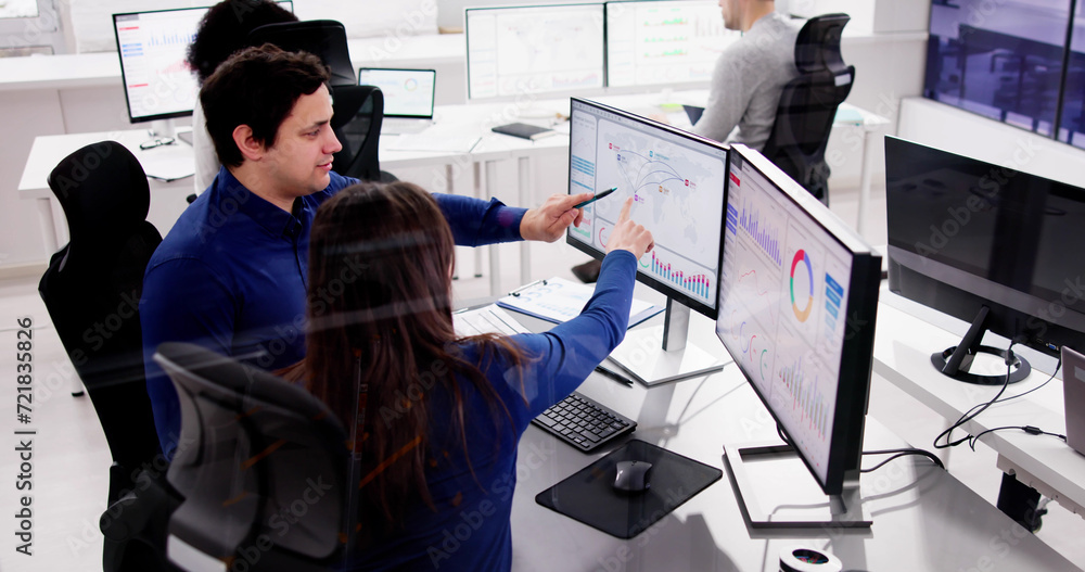 Poster KPI Business Analytics Data Dashboard