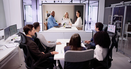 Diverse Group Staff