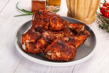 Indian tandoori turkey shoulder wing